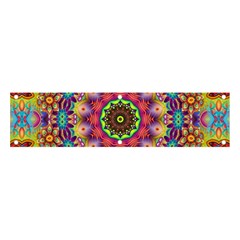 Rosette Mandala Ornament Wallpaper Banner And Sign 4  X 1 