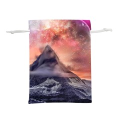 Mountain Cosmos Universe Nature Lightweight Drawstring Pouch (m) by Wegoenart