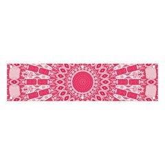 Mandala Pink Abstract Banner And Sign 4  X 1 