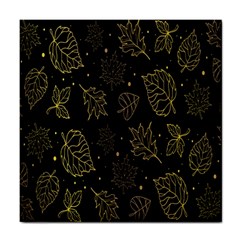 Leaves-01 Tile Coaster by nateshop