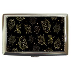 Leaves-01 Cigarette Money Case by nateshop