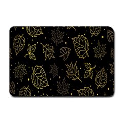 Leaves-01 Small Doormat  by nateshop