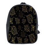 Leaves-01 School Bag (Large) Front