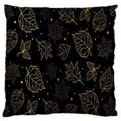 Leaves-01 Large Cushion Case (two Sides) by nateshop