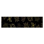 Leaves-01 Oblong Satin Scarf (16  x 60 ) Front