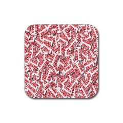 Merry-christmas Rubber Coaster (square) by nateshop