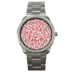 Merry-christmas Sport Metal Watch by nateshop