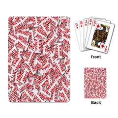 Merry-christmas Playing Cards Single Design (rectangle) by nateshop