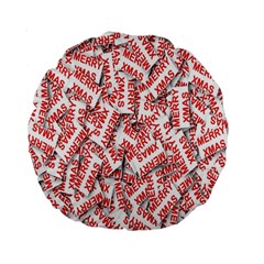 Merry-christmas Standard 15  Premium Round Cushions