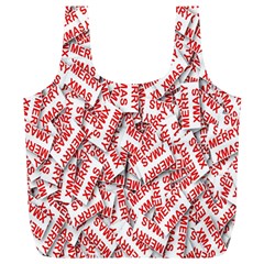 Merry-christmas Full Print Recycle Bag (xl) by nateshop