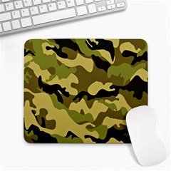 Army Camouflage Texture Large Mousepads by nateshop