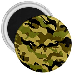 Army Camouflage Texture 3  Magnets by nateshop