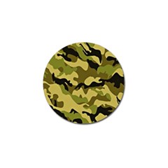 Army Camouflage Texture Golf Ball Marker by nateshop