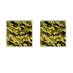 Army Camouflage Texture Cufflinks (square) by nateshop