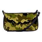 Army Camouflage Texture Shoulder Clutch Bag Front