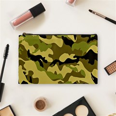 Army Camouflage Texture Cosmetic Bag (medium) by nateshop