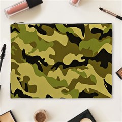 Army Camouflage Texture Cosmetic Bag (xl) by nateshop