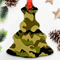 Army Camouflage Texture Ornament (christmas Tree)  by nateshop