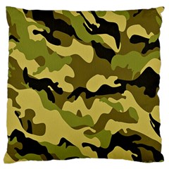 Army Camouflage Texture Standard Flano Cushion Case (two Sides) by nateshop