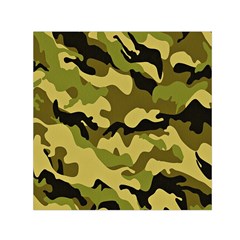 Army Camouflage Texture Square Satin Scarf (30  X 30 ) by nateshop