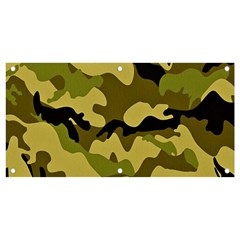 Army Camouflage Texture Banner And Sign 4  X 2  by nateshop