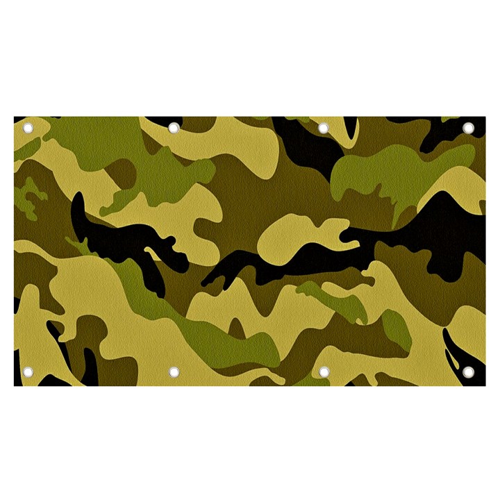 Army Camouflage Texture Banner and Sign 7  x 4 