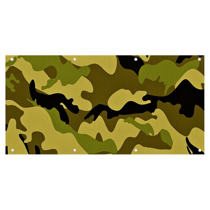 Army Camouflage Texture Banner and Sign 8  x 4 