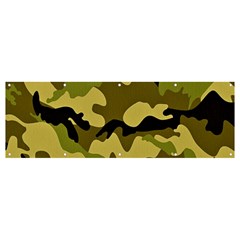 Army Camouflage Texture Banner And Sign 12  X 4 