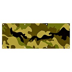 Army Camouflage Texture Banner And Sign 8  X 3 