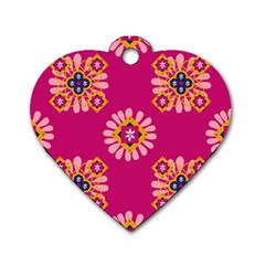 Morroco Dog Tag Heart (one Side) by nateshop