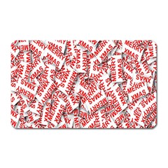 Merry-christmas Magnet (rectangular) by nateshop