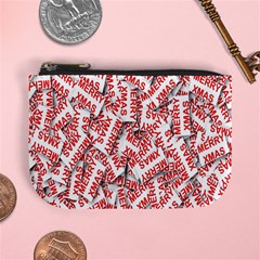 Merry-christmas Mini Coin Purse by nateshop