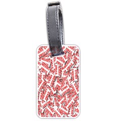 Merry-christmas Luggage Tag (one Side) by nateshop