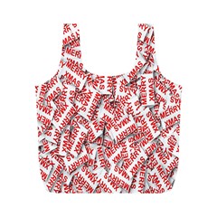 Merry-christmas Full Print Recycle Bag (m)