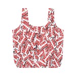 Merry-christmas Full Print Recycle Bag (M) Back