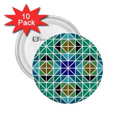 Mosaic 3 2 25  Buttons (10 Pack)  by nateshop