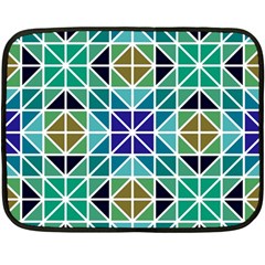 Mosaic 3 Fleece Blanket (mini) by nateshop