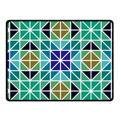 Mosaic 3 Fleece Blanket (small) by nateshop