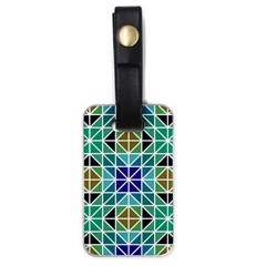 Mosaic 3 Luggage Tag (one Side) by nateshop