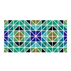 Mosaic 3 Satin Wrap 35  X 70  by nateshop