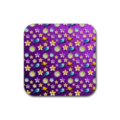 Pattern Rubber Coaster (square) by nateshop