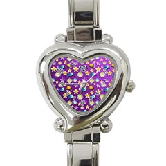 Pattern Heart Italian Charm Watch by nateshop