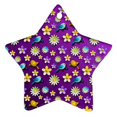 Pattern Star Ornament (two Sides) by nateshop