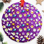 Pattern Round Filigree Ornament (Two Sides) Front