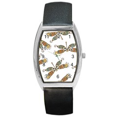 Pattern-35 Barrel Style Metal Watch by nateshop