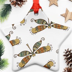 Pattern-35 Star Ornament (two Sides) by nateshop