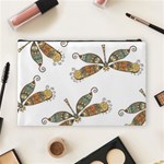 Pattern-35 Cosmetic Bag (Large) Back