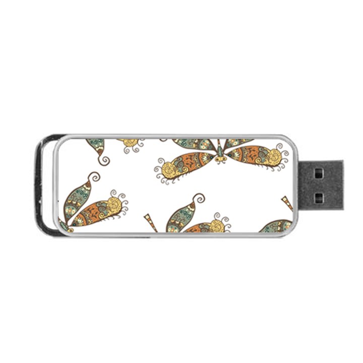 Pattern-35 Portable USB Flash (Two Sides)