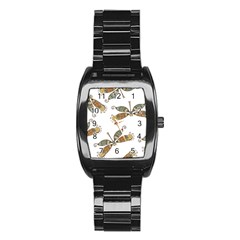 Pattern-35 Stainless Steel Barrel Watch by nateshop