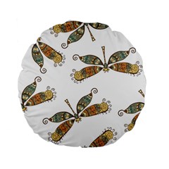 Pattern-35 Standard 15  Premium Flano Round Cushions by nateshop